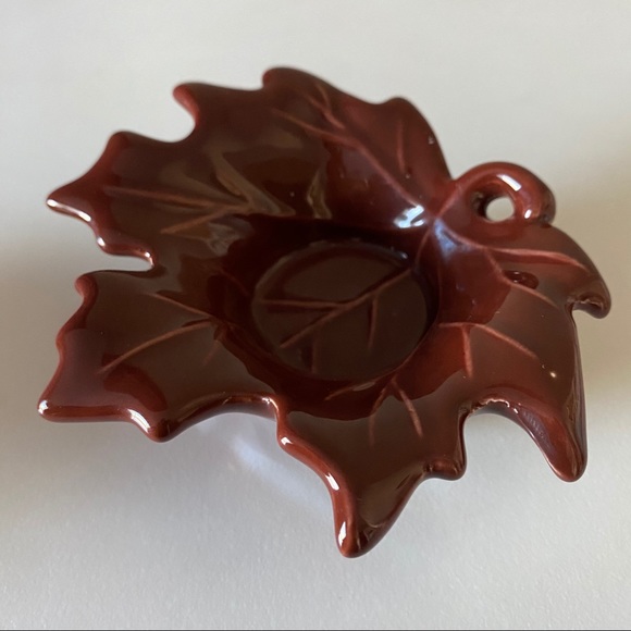 Autumn leaves candle holder - Picture 4 of 6